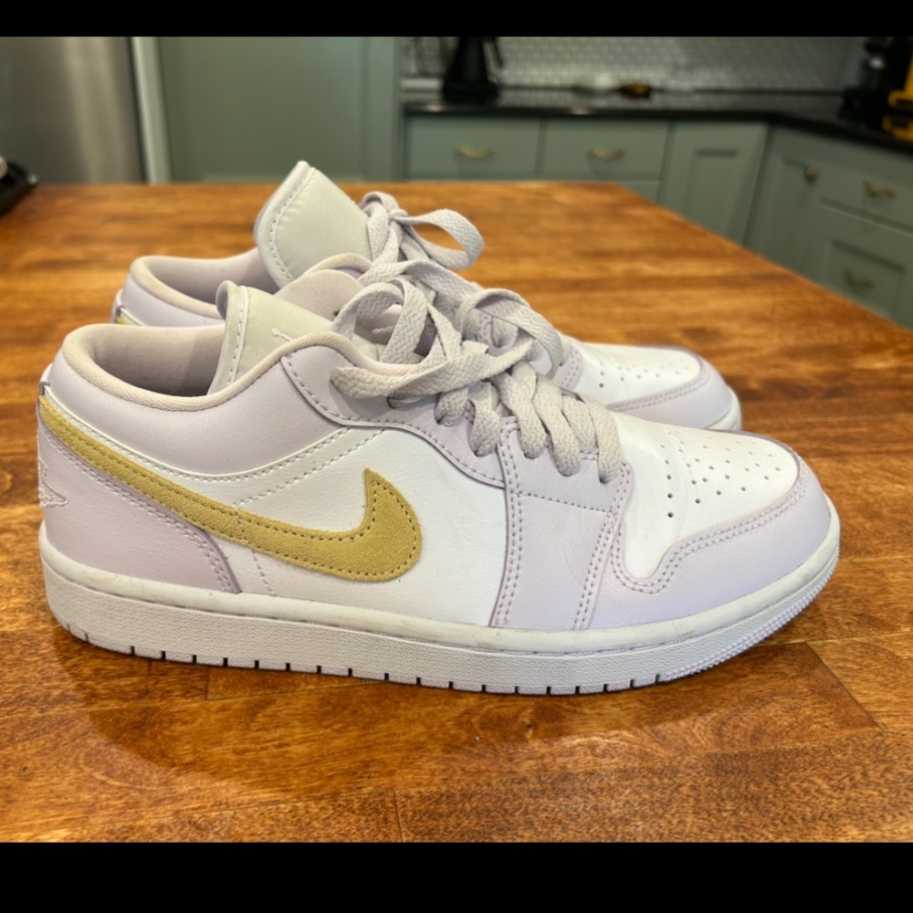 Nike Women’s Air Jordan 1 Low in color barely grape